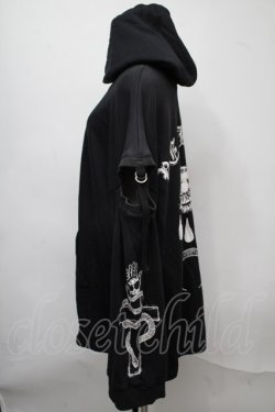 画像3: REFLEM / カッティングショルダーパーカー  黒 S-25-07-18-033-PU-TO-AS-ZS