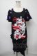 画像1: Deorart / ボーダー切替カットソー  黒ｘ紫 S-25-07-18-034-PU-TO-AS-ZS (1)