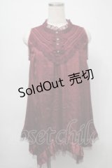 axes femme / イレヘムボータイリボンチュニ  ワイン S-25-07-18-035-AX-TO-HR-ZS