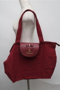 m petit by misako / AMフラップエコバッグ  ワイン S-25-07-20-011-LO-ZA-HR-ZS