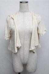 axes femme / フード付きボレロ  キナリ S-25-07-20-018-AX-TO-HR-ZS