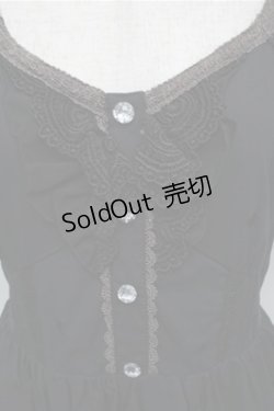 画像3: axes femme / パネルオパールPT姫チュニ  黒 S-25-07-20-021-AX-OP-HR-ZI