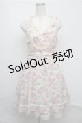 axes femme / 襟取り外しホルター風ワンピース  オフ S-25-07-20-024-AX-OP-HR-ZS
