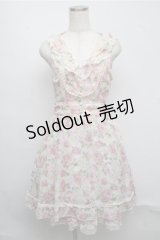 axes femme / 襟取り外しホルター風ワンピース  オフ S-25-07-20-024-AX-OP-HR-ZS