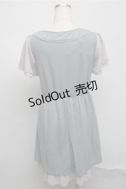 画像2: axes femme / オーナメントジャガドワンピース  グリーン S-25-07-20-036-AX-OP-HR-ZS