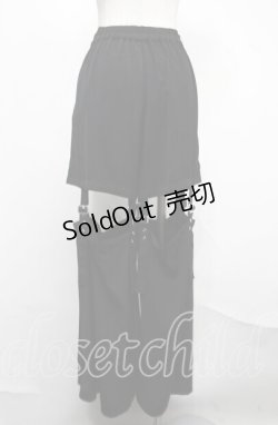 画像2: Jamie エーエヌケー / ストリートパンツ  黒 S-25-07-21-058-LO-PA-HR-ZS