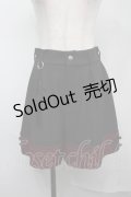 axes femme POETIQUE / チャイナ釦ショートパンツ  黒 S-25-07-21-059-AX-PA-AS-ZS