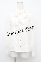 axes femme kawaii / ヨークタックブラウス  オフ S-25-07-21-007-AX-BL-AS-ZS