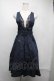 画像1: axes femme POETIQUE / トレンチデザインジャンスカ  紺 S-25-07-21-012-AX-SK-HR-ZS (1)