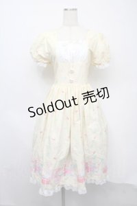 HirokoTokumine / TOYワンピース＆ヘッドドレス  オフ S-25-07-21-013-LO-OP-AS-ZS