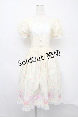 画像1: HirokoTokumine / TOYワンピース＆ヘッドドレス  オフ S-25-07-21-013-LO-OP-AS-ZS