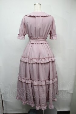 画像2: axes femme kawaii / ロマンティックフリルワンピース M ピンク S-25-07-21-023-AX-OP-AS-ZS