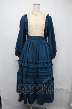 画像1: axes femme kawaii / アンティークドールワンピース  グリーン S-25-07-21-026-AX-OP-AS-ZS