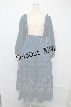 画像1: axes femme kawaii / アンティークドールワンピース  グリーン S-25-07-21-026-AX-OP-AS-ZS