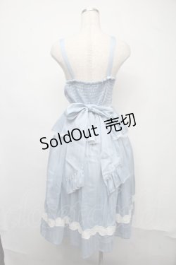 画像2: axes femme kawaii / ブリーズジャンパースカート  サックス S-25-07-21-027-AX-OP-AS-ZI