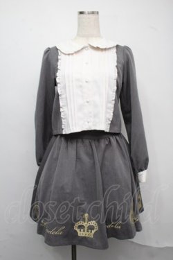 画像1: Ank Rouge / セットアップ  グレー S-25-07-21-034-CA-PA-HR-ZS