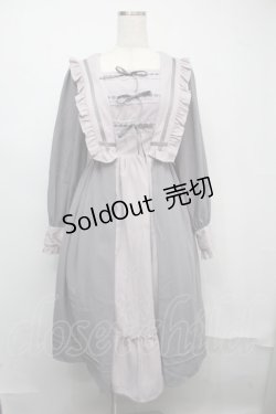 画像1: axes femme kawaii / リナズワンピース  グレー S-25-07-21-035-AX-OP-AS-ZI