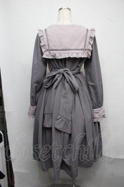画像2: axes femme kawaii / リナズワンピース  グレー S-25-07-21-035-AX-OP-AS-ZS