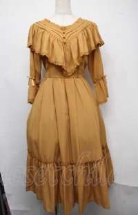 axes femme kawaii / シャルロットワンピース  イエロー S-25-07-21-039-AX-OP-AS-ZI