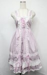 画像1: BABY,THE STARS SHINE BRIGHT / ベビードールジャンパースカート&プリンセスドロップヘッドドレスセット  ラベンダー S-25-07-21-042-BA-OP-AS-ZS (1)
