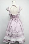 画像2: BABY,THE STARS SHINE BRIGHT / ベビードールジャンパースカート&プリンセスドロップヘッドドレスセット  ラベンダー S-25-07-21-042-BA-OP-AS-ZS (2)