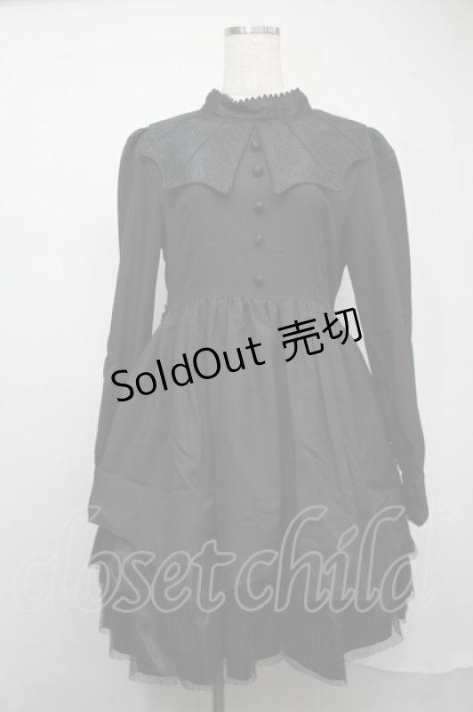 画像1: ALICE and the PIRATES / Minyadesワンピース  黒 S-25-07-21-050-PA-OP-AS-ZS (1)