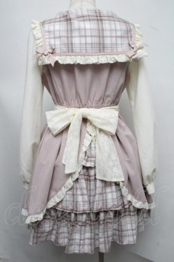 画像2: LIZ LISA / レースエプロン風カシュクールワンピース  ピンク S-25-07-22-038-LO-OP-AS-ZS