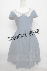 NO.S　PROJECT / バタフライカラーワンピース  紺 S-25-07-22-041-LO-OP-ET-ZT261