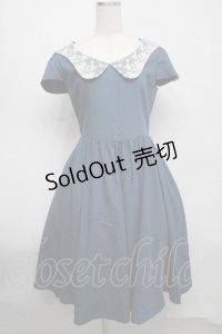 NO.S　PROJECT / バタフライカラーワンピース  紺 S-25-07-22-041-LO-OP-ET-ZT261