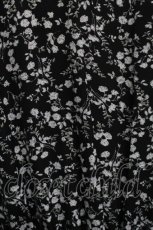 画像3: Maison de FLEUR Petite Robe / カシュクールワンピース  黒 S-25-07-22-044-EL-OP-AS-ZT252 (3)
