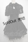 KILLSTAR / ボレロ付ワンピース  黒 S-25-07-22-046-PU-OP-AS-ZS