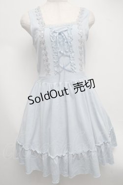 画像1: axes femme / ワンピース  サックス S-25-07-22-050-AX-TO-AS-ZI