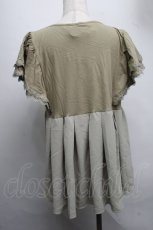 画像2: axes femme / トップス  カーキ S-25-07-22-055-AX-TO-AS-ZT525 (2)
