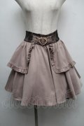 Rojita / ハートバックルスカート  ピンクベージュ S-25-07-22-059-LO-SK-AS-ZS