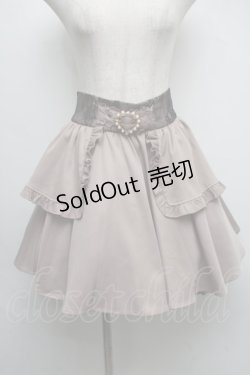 画像1: Rojita / ハートバックルスカート  ピンクベージュ S-25-07-22-059-LO-SK-AS-ZS