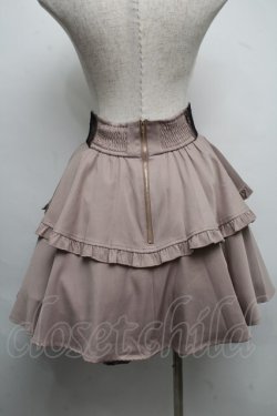 画像2: Rojita / ハートバックルスカート  ピンクベージュ S-25-07-22-059-LO-SK-AS-ZS