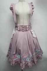 Amavel / Fancy POP Daydreamレイヤードスカート  ピンク S-25-07-22-062-CA-SK-AS-ZS