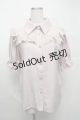 Rojita / レース切替ブラウス  ピンク S-25-07-22-013-LO-BL-AS-ZS