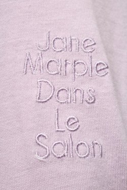 画像3: Jane Marple Dans Le Salon / 刺繍無地カットソー  ラベンダー S-25-07-22-016-JM-TO-HR-ZS