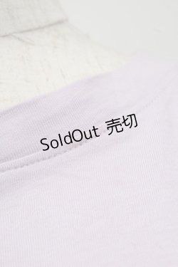 画像4: Jane Marple Dans Le Salon / 刺繍無地カットソー  ラベンダー S-25-07-22-016-JM-TO-HR-ZS