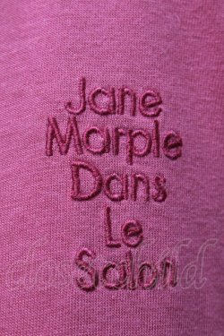 画像3: Jane Marple Dans Le Salon / 刺繍無地カットソー  ピンク S-25-07-22-017-JM-TO-HR-ZS