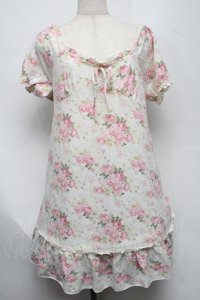 LIZ LISA / バラ起毛オフショルミニワンピ  オフ S-25-07-22-022-LO-OP-AS-ZS