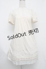 Franche Lippee / 肉球カットソーワンピース  オフ S-25-07-22-024-LO-OP-AS-ZS