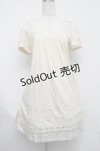 Franche Lippee / 肉球カットソーワンピース  オフ S-25-07-22-024-LO-OP-AS-ZS