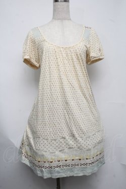 画像1: Franche Lippee / 肉球カットソーワンピース  オフ S-25-07-22-024-LO-OP-AS-ZS