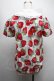 画像2: Jane Marple / Strawberry Meets Logoブラウス  白 S-25-07-22-026-JM-TO-AS-ZS (2)
