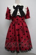 Angelic Pretty / Dolly Dotワンピース  ワイン S-25-07-22-032-AP-OP-AS-ZS
