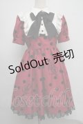 Angelic Pretty / Dolly Dotワンピース  ワイン S-25-07-22-032-AP-OP-AS-ZS