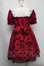 画像2: Angelic Pretty / Dolly Dotワンピース  ワイン S-25-07-22-032-AP-OP-AS-ZS (2)