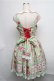 画像2: Angelic Pretty / Sunny Day Brunchジャンパースカート  グリーン S-25-07-26-046-AP-OP-AS-ZS (2)